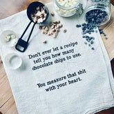Measure With Your Heart Kitchen Towel
